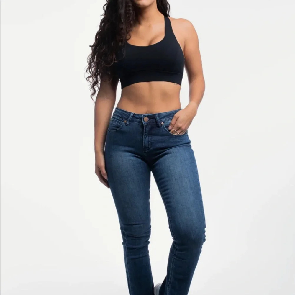 NWT Barbell Apparel bootcut athletic fit jeans size 27 - Picture 9 of 12